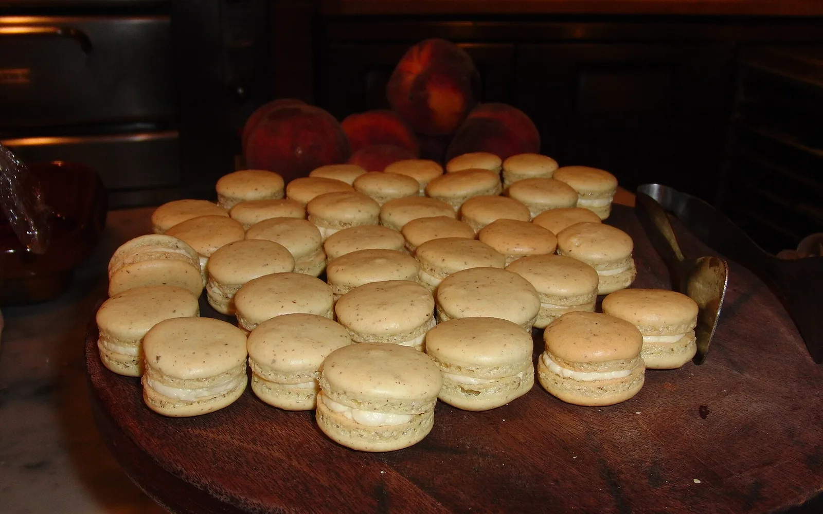 French macarons photographed at Chez Panisse in Berkeley’s Gourmet Ghetto.
